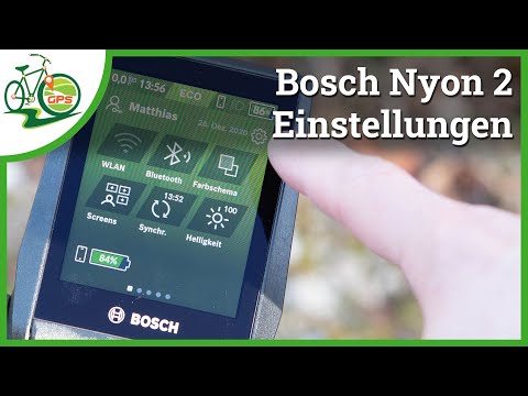 Bosch Nyon 2 einrichten 🚴 Alle wichtigen Einstellungen 🔧 Anleitung verständlich erklärt 🏁